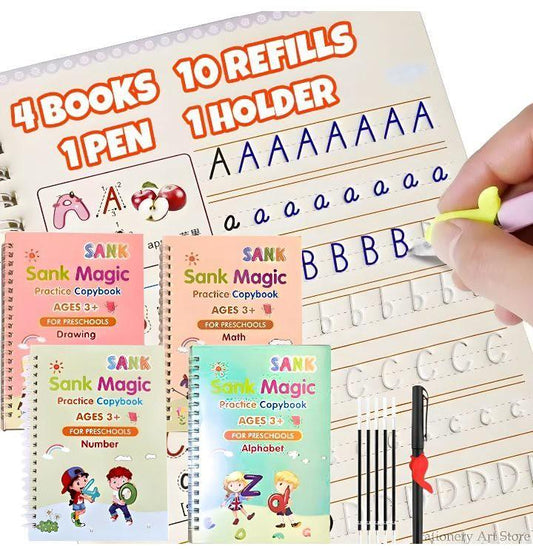 Set Of 4 Practice Notebooks